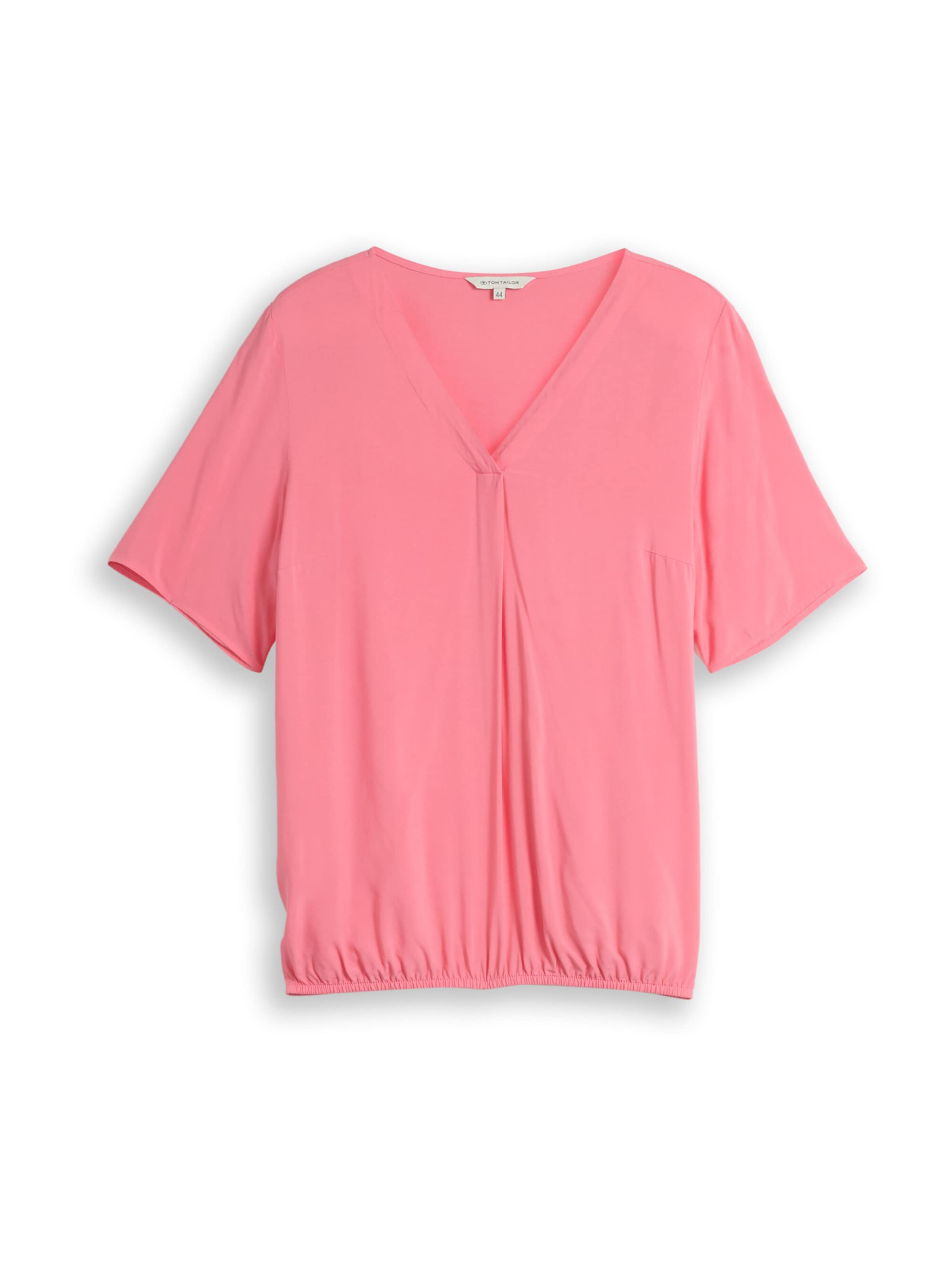 Tom Tailor Women + Blouse in Roze: voorkant