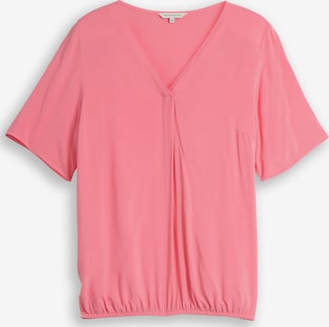 Tom Tailor Women + Blouse in Roze: voorkant