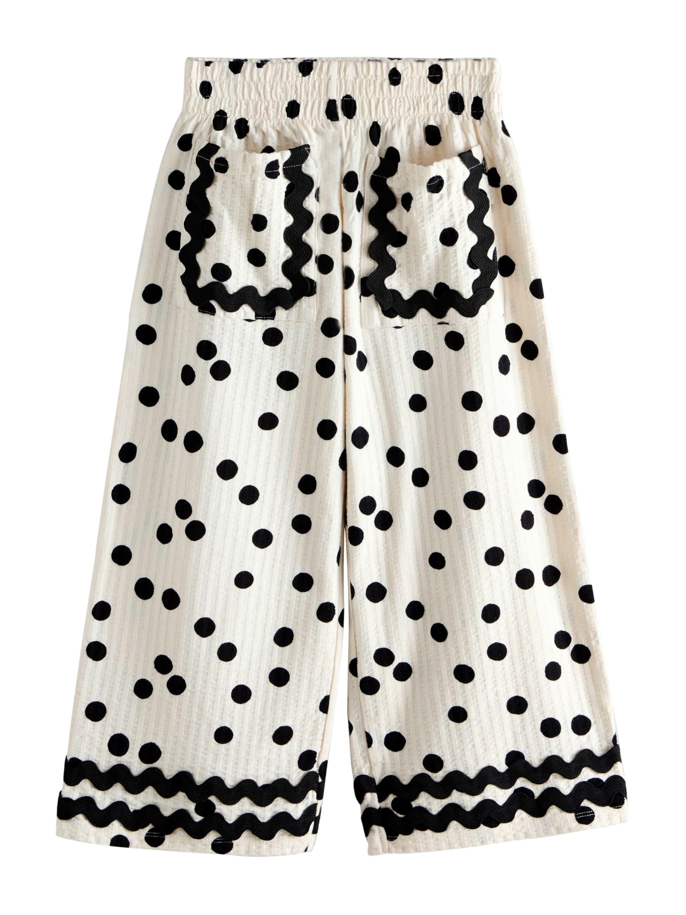 Next Wide Leg Hose in Beige: Vorderseite