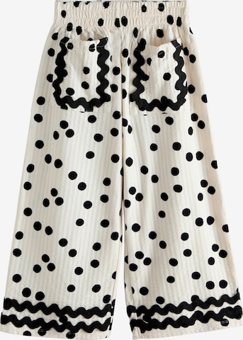 Next Wide Leg Hose in Beige: Vorderseite