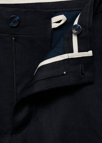 MANGO MAN Slim fit Chino Pants 'Carp' in Blue