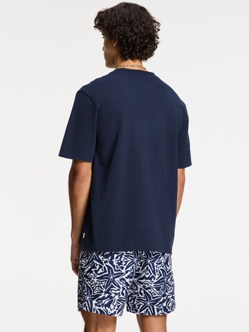 Shiwi Shirt 'Finn Coral Coast' in Blauw