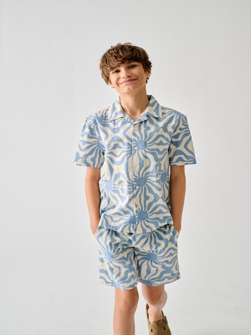 Fit confort Chemise 'OSJCRUZ' Only & Sons Junior en bleu : devant