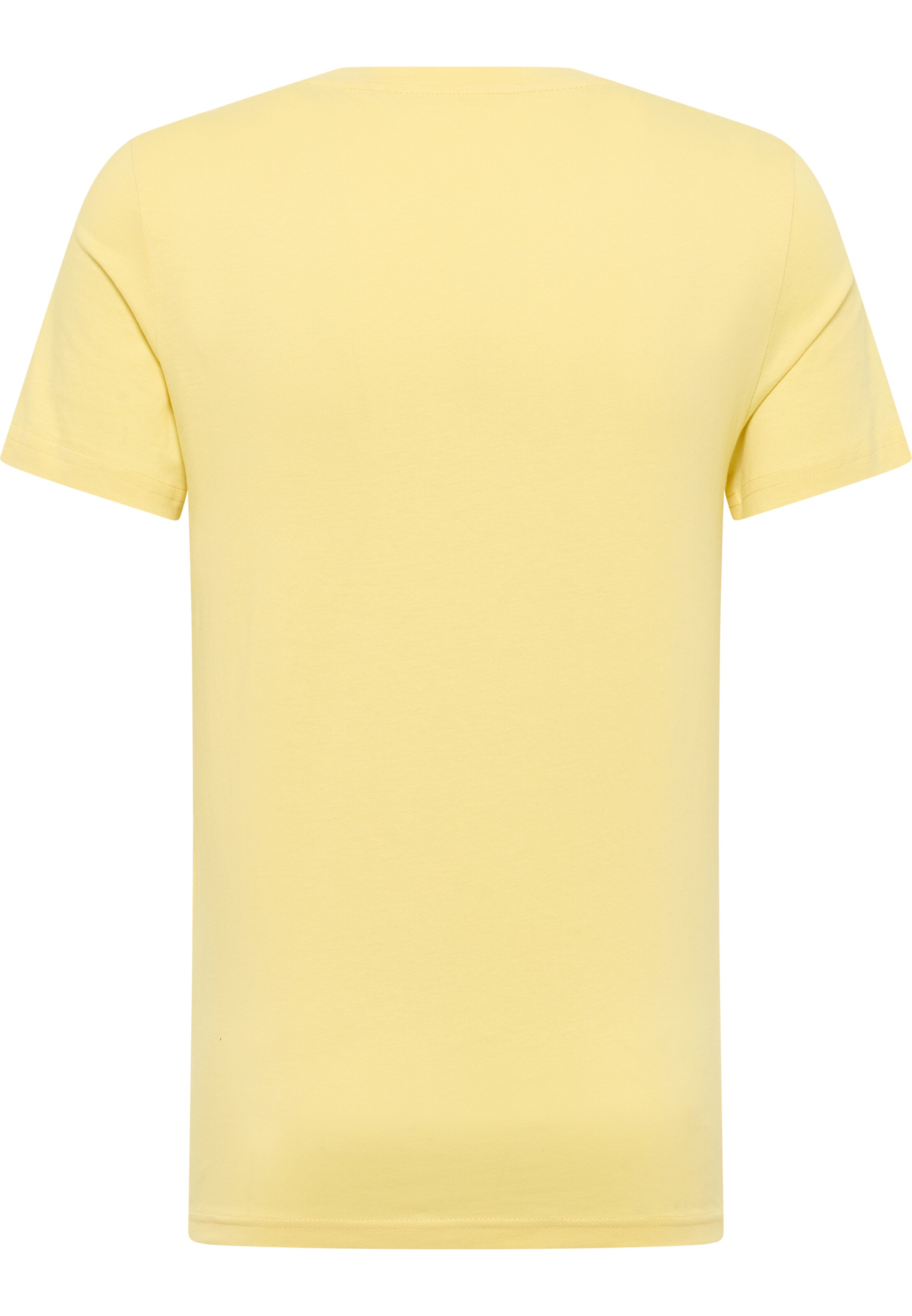 MUSTANG T-Shirt ' Style Austin ' in Gelb