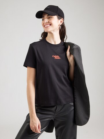 Calvin Klein Jeans Tričko - Čierna: predná strana