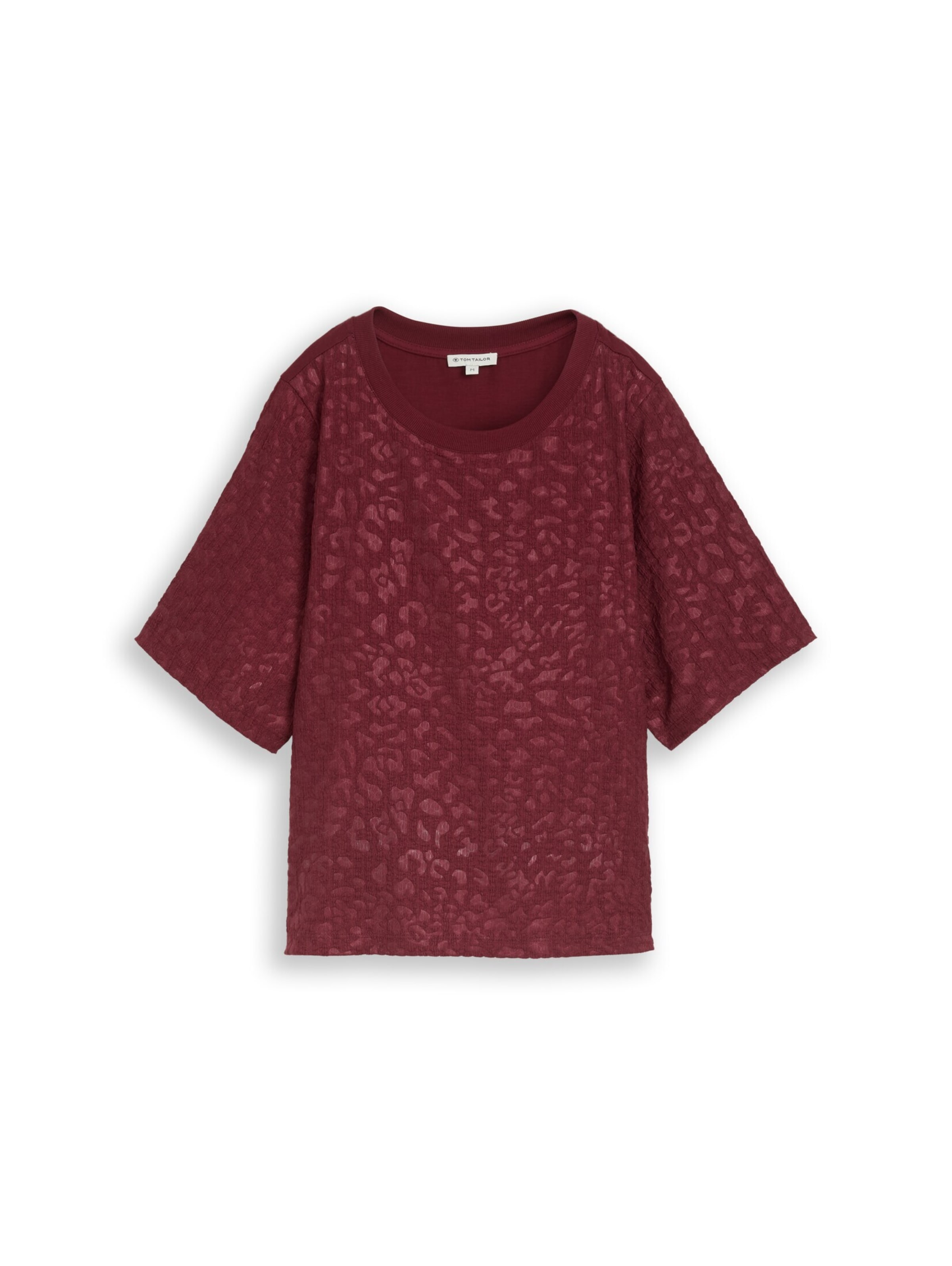 TOM TAILOR T-Shirt in Rot: Vorderseite