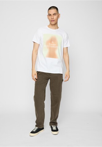 MT Men T-Shirt 'Sensitive Content' in Weiß