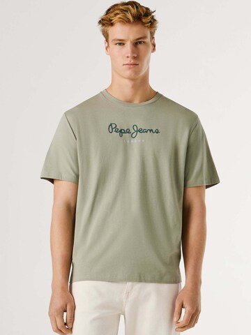 Pepe Jeans Shirt 'Eggo N' in Groen: voorkant