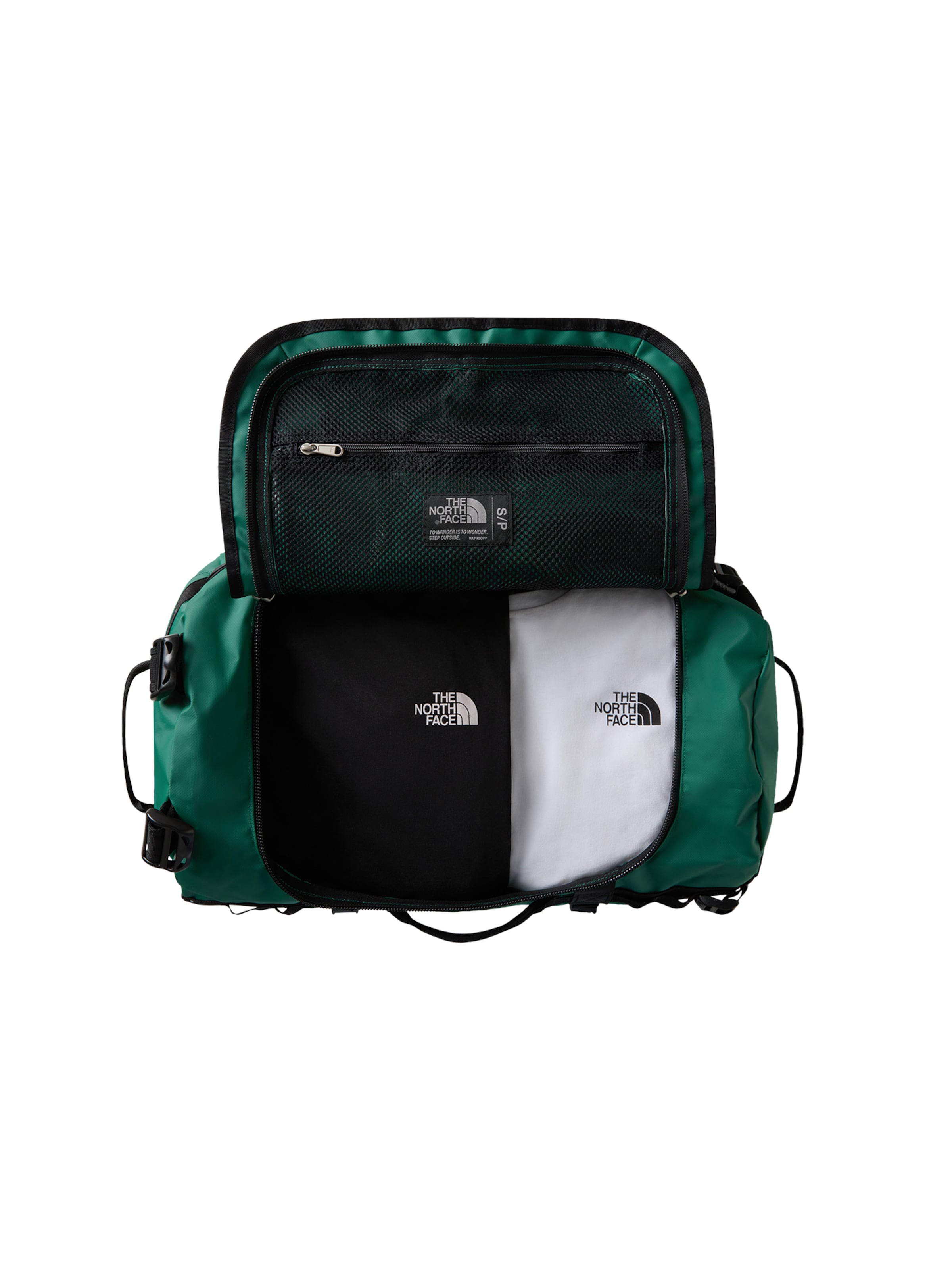 THE NORTH FACE Спортна чанта 'BASE CAMP' в зелено