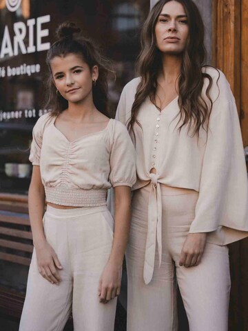 Looxs Revolution Blouse in Beige