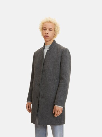 TOM TAILOR DENIM Between-Seasons Coat in Grey: front