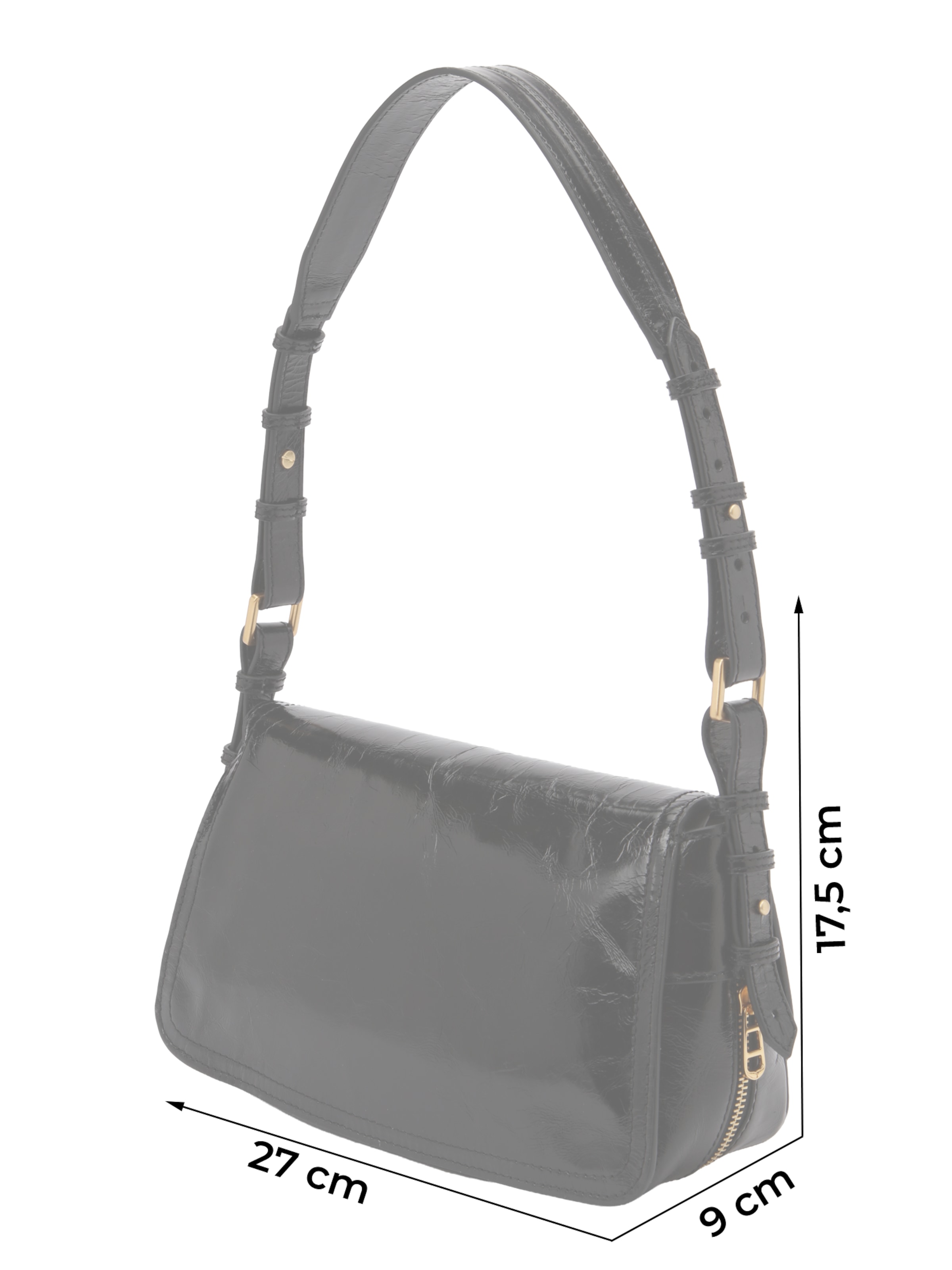 Zadig & Voltaire Чанта за през рамо 'LE ZOUZOU' в черно