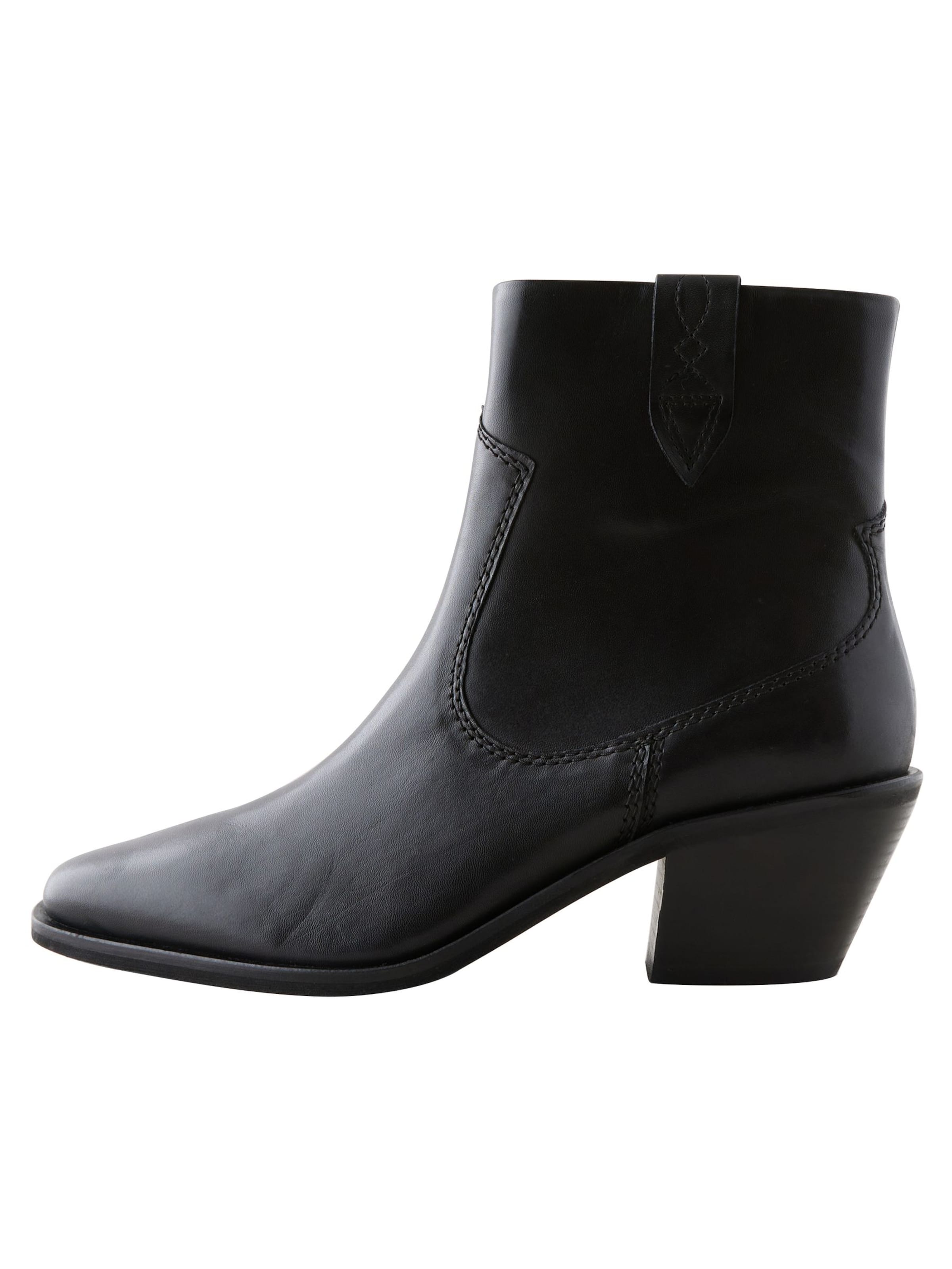 Next Bottes de cowboy 'Forever Comfort' en noir, Vue avec produit