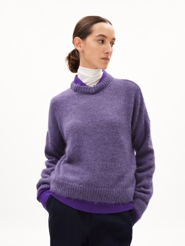 Pull-over 'Suri Inara' ARMEDANGELS en violet : devant