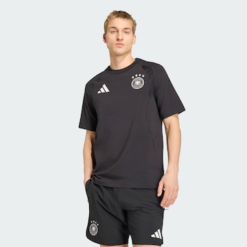 ADIDAS PERFORMANCE Trikot 'Deutschland Tiro Travel' in Schwarz: Vorderseite
