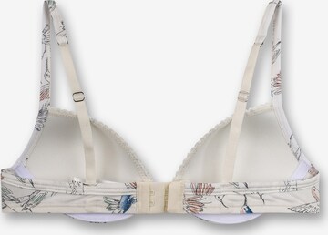 SANETTA T-shirt Bra in White