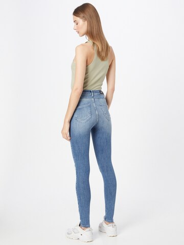 ONLY Skinny Jeans 'Power Life' in Blauw