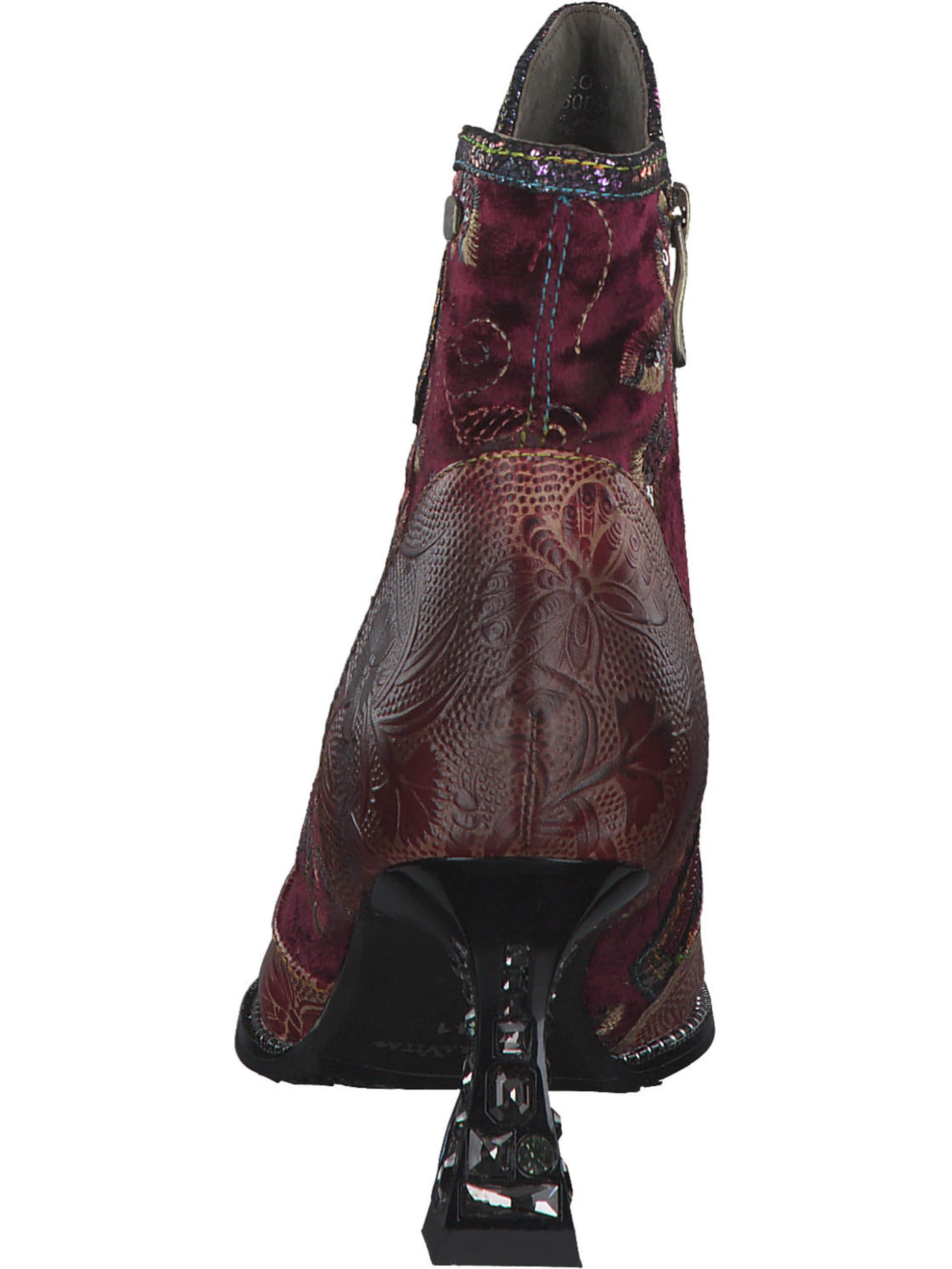 Bottines 'Oliveo 01' Laura Vita en rouge