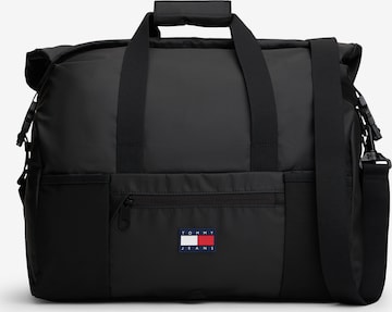 Sac week-end Tommy Jeans en noir : devant