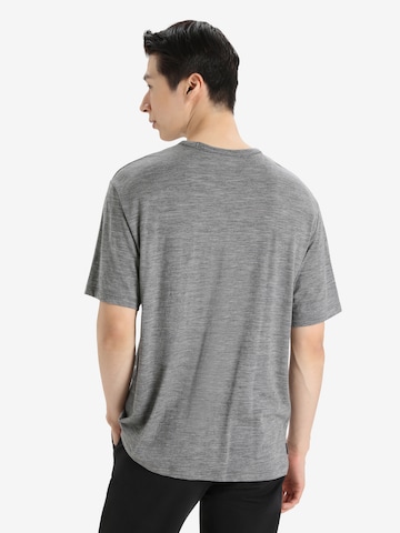 ICEBREAKER Функциональная футболка 'Granary' в Серый