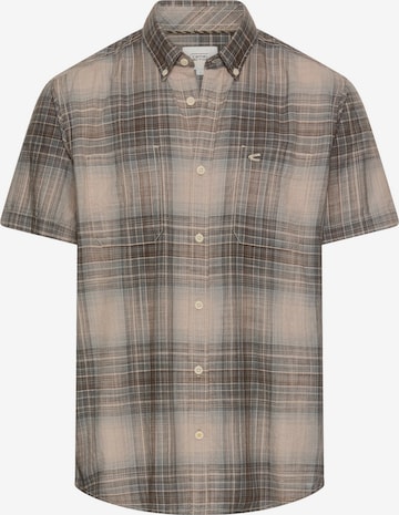 ruda CAMEL ACTIVE Standartinis modelis Marškiniai: priekis