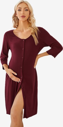 Yesfashion Dressing Gown in S in Wine red, Item view