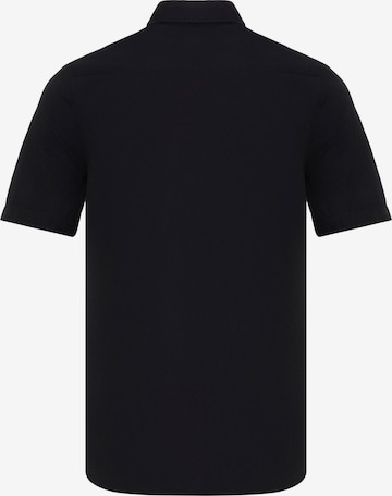DENIM CULTURE - Regular Fit Camisa 'MARCUS' em preto