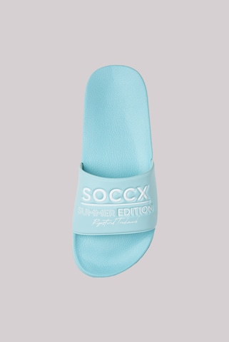 Soccx Beach & Pool Shoes in Blue