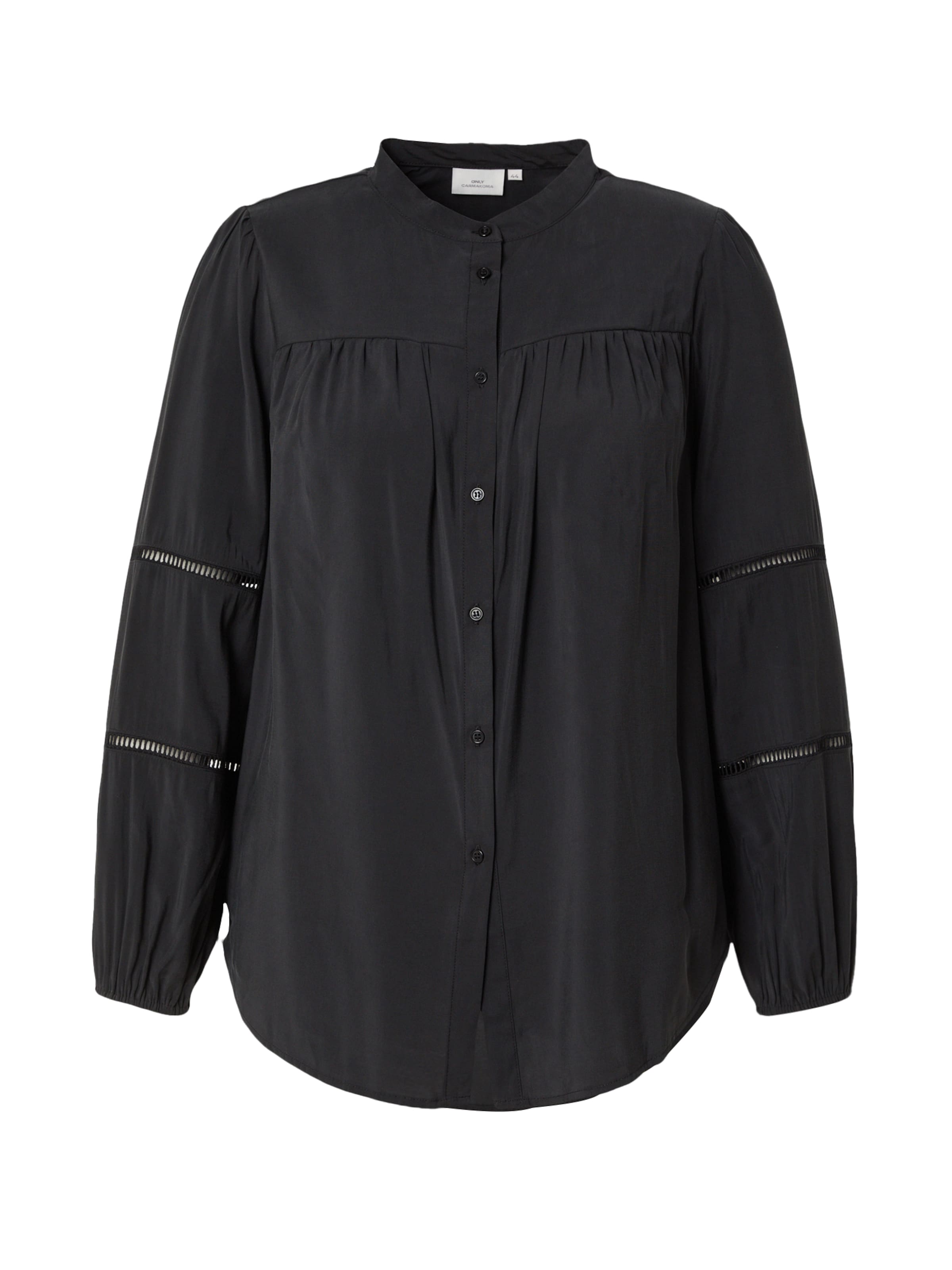ONLY Carmakoma Blouse 'CARScarletto' in Black: front