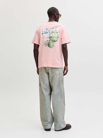 JACK & JONES - Camiseta 'JORMontauk' en rosa