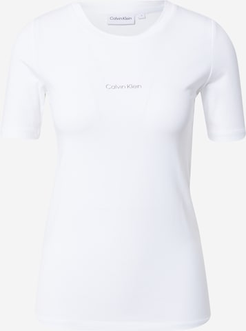 Calvin Klein Tričko - biela: predná strana