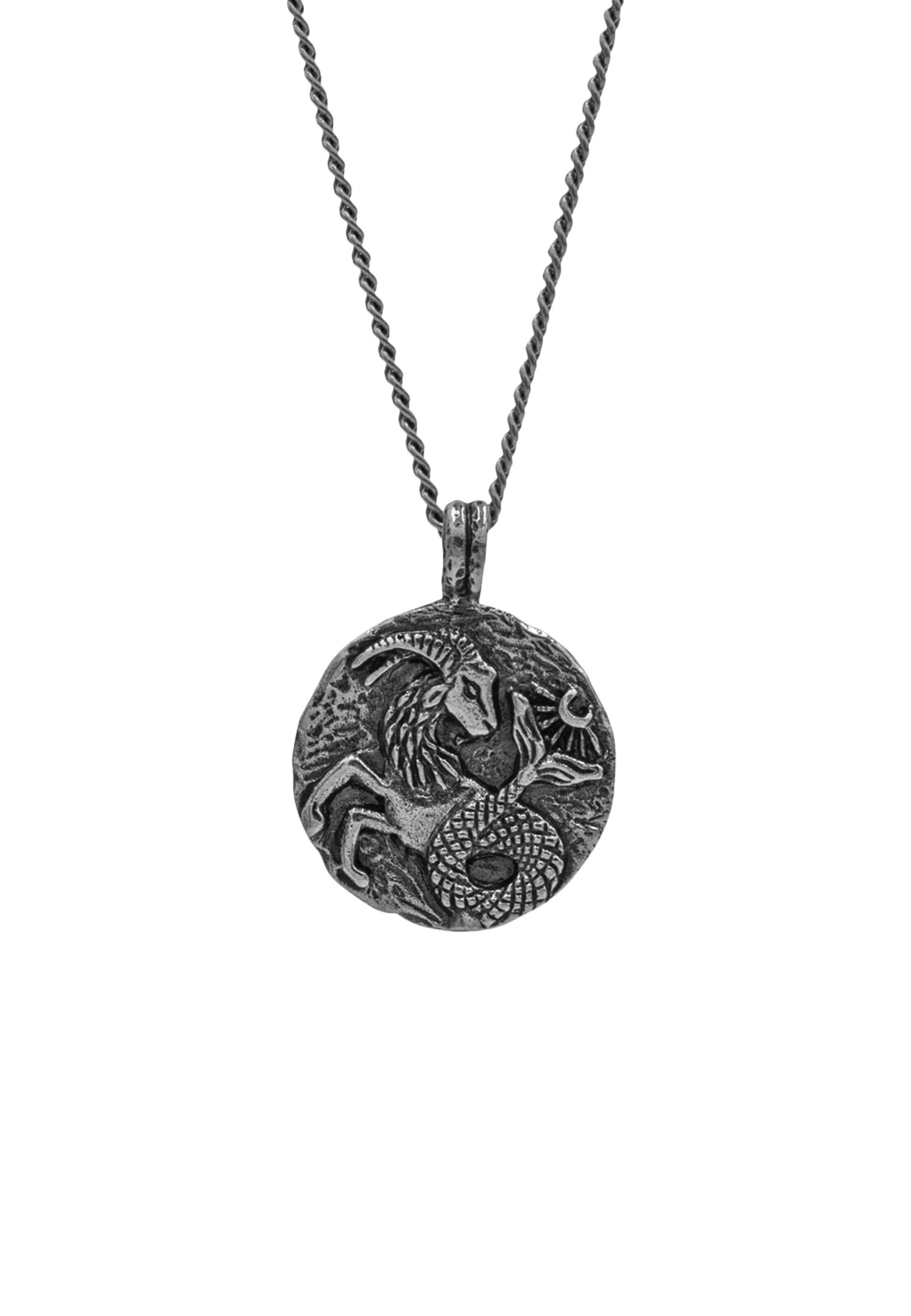 Chaîne 'Steinbock' Haze&Glory en gris : devant