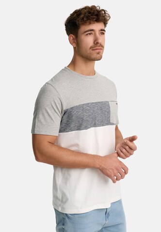 T-Shirt 'INSprings' INDICODE JEANS en blanc