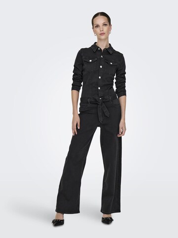 ONLY Jumpsuit 'RAIN' in Schwarz