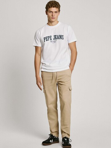 Slimfit Pantaloni cargo di Pepe Jeans in beige