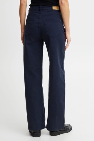 Fransa Wide leg Jeans in Blauw