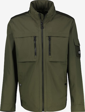 Veste mi-saison LERROS en vert : devant