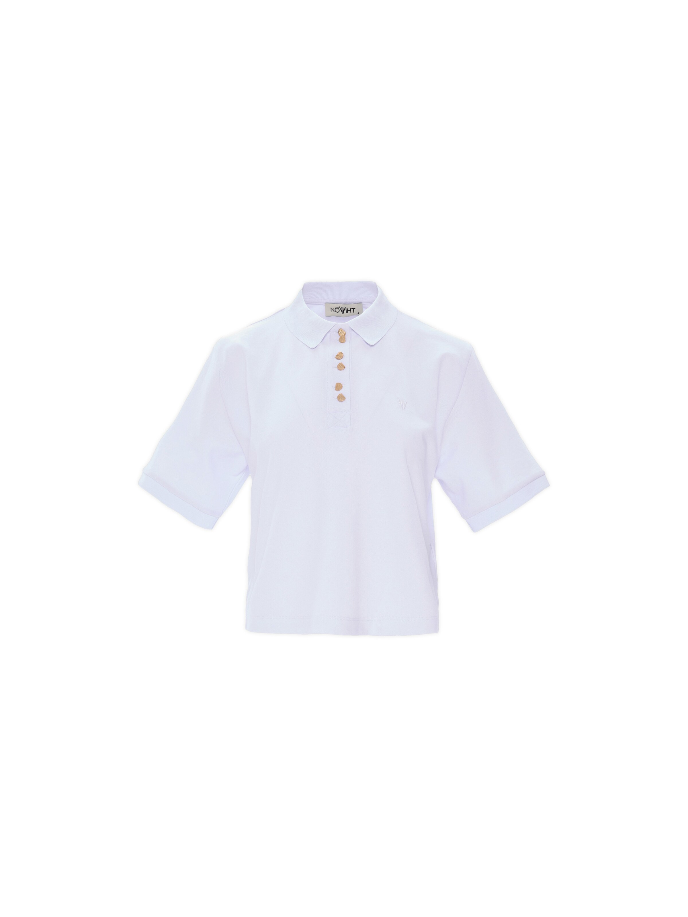 NOWIHT T-shirt 'Emma' i vit: framsida