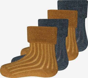 EWERS Regular Socks in Brown: front