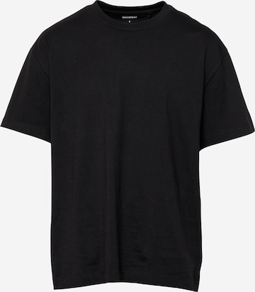 Tricou de la WEEKDAY pe negru: față