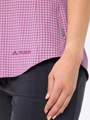 VAUDE Multifunctionele blouse 'Seiland III' in Roze