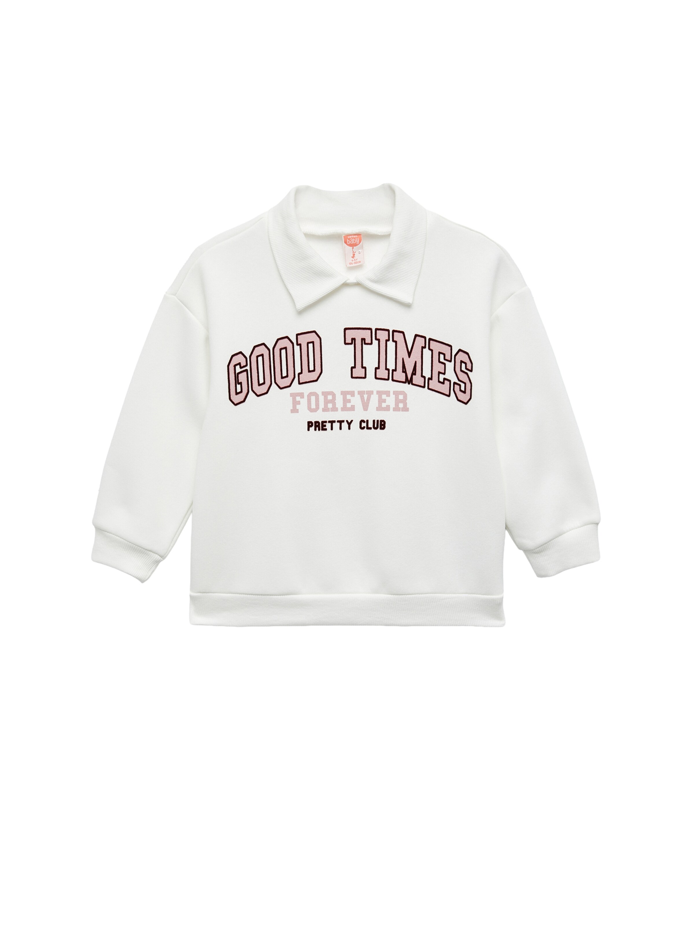 Koton Sweatshirt in White: front