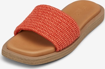 Marc O'Polo Pantolette in Orange: Vorderseite