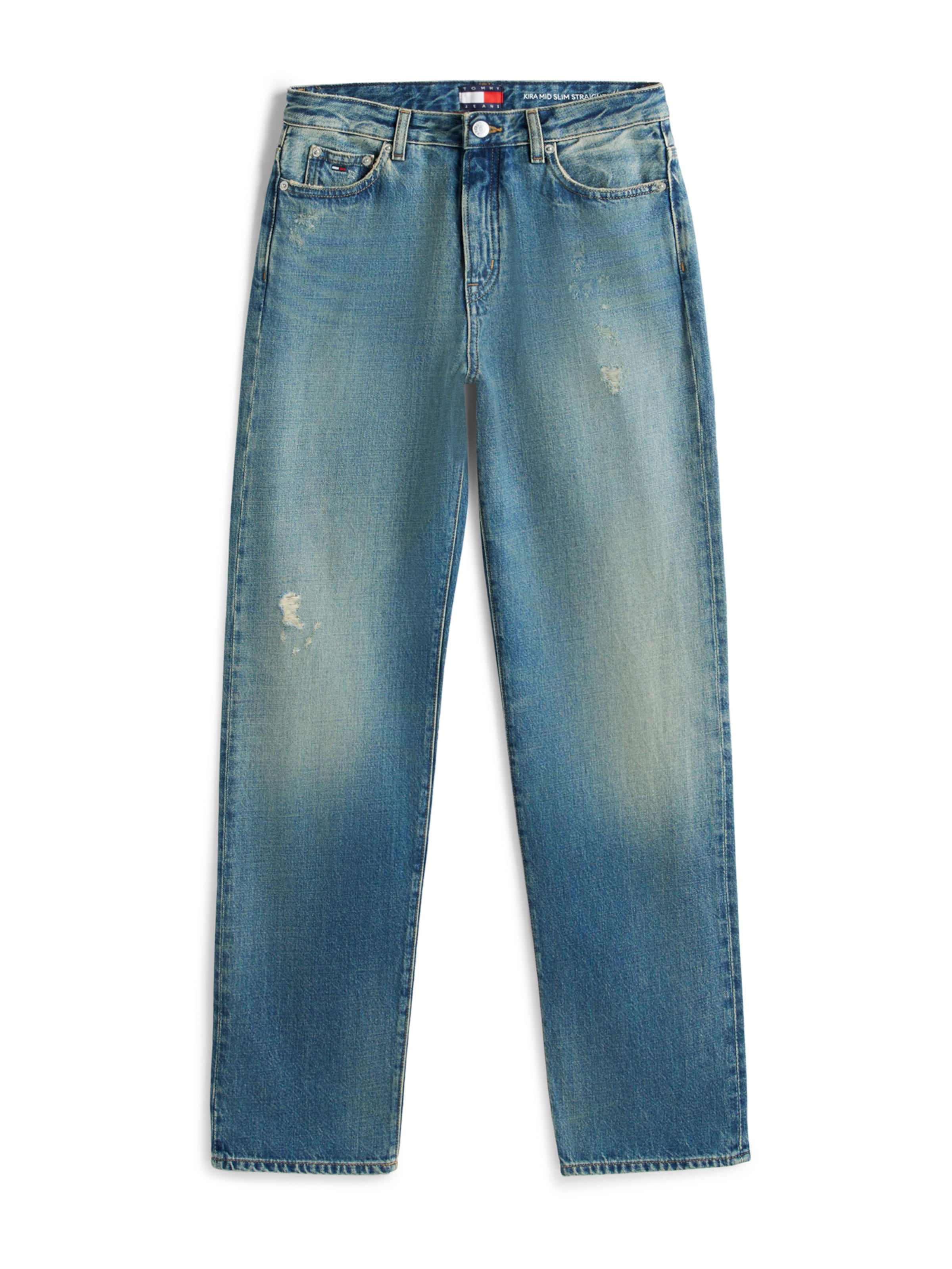 Tommy Jeans Regular Jeans 'KIRA' in Blau: Vorderseite