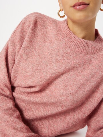 JDY Sweater 'HUDSON  CLARA' in Pink