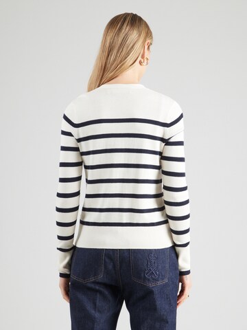 Lauren Ralph Lauren Knit cardigan 'Denzel' in Beige