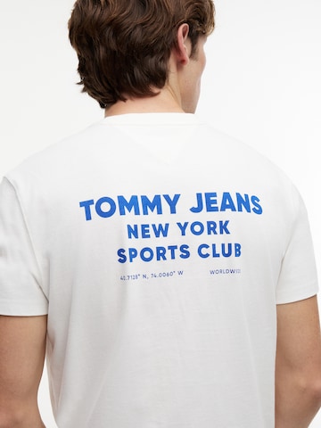 Tommy Jeans Bluser & t-shirts 'SPORTS CLUB' i hvid