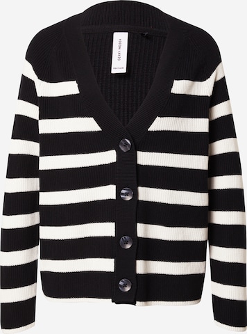 GERRY WEBER Knit cardigan in Black: front