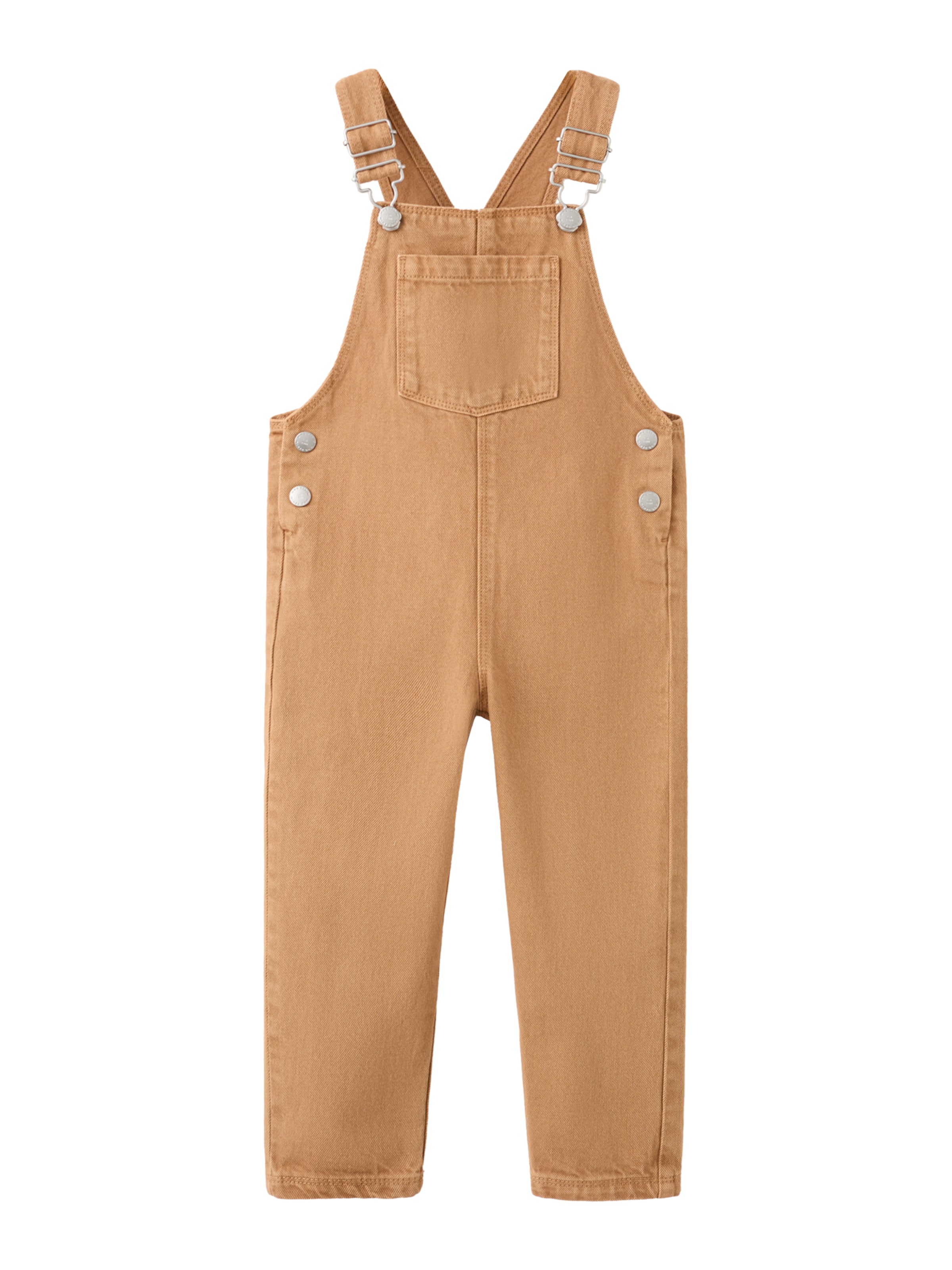 MANGO KIDS Szabványos Kantáros nadrágok 'TIBIDABO' - barna: elől