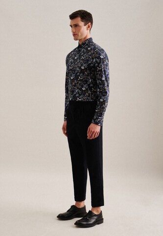 Coupe slim Chemise business SEIDENSTICKER en bleu